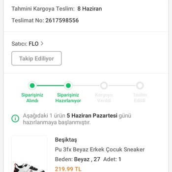 Trendyol FLO Satıcısının Günlerdir Ürünü Kargoya Vermemesi