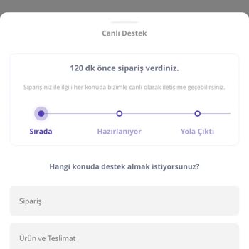 Getir Siparişlerinin Asla Teslim Edilmemesi Ve Sipariş İptali