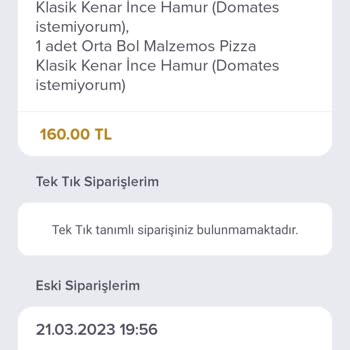 Domino's Pizza Geç Ele Ulasan Sipariş