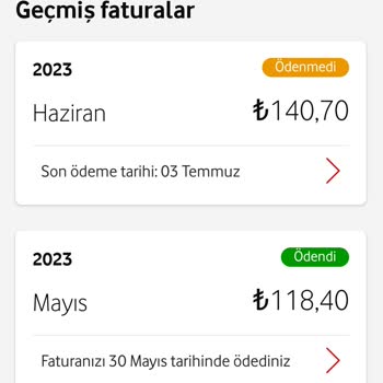 Vodafone Fatura Artışının Yapılması Ve Fiyat Aldatmacası