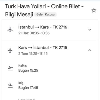 THY Hava Limanına Erken Gittiğim Halde Kabul Edilmedim