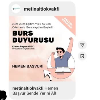 Finans Kuruluşları Adıyla Dolandırıcılık P*****a Hesabı Ve Metin Altıok Vakfı Bursu!