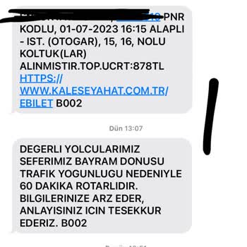 Kale Seyahat: İlgisizlikten Başınızın Çaresine Bakın