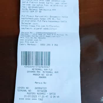 FLO Ayakkabı Peşin Alışveriş Taksitli Gösterilmesi