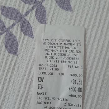 Yediemin Otopark Yedi Emin Otoparkı Çekicisi Haksız Kazanç