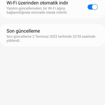 Samsung A12 Güncelleme Sorunu