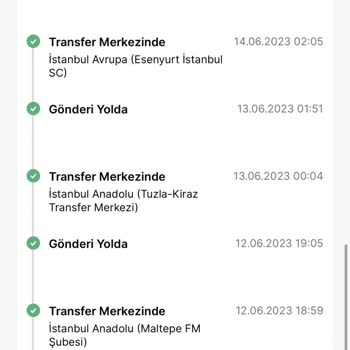 Trendyol Express Sipariş Sorunu