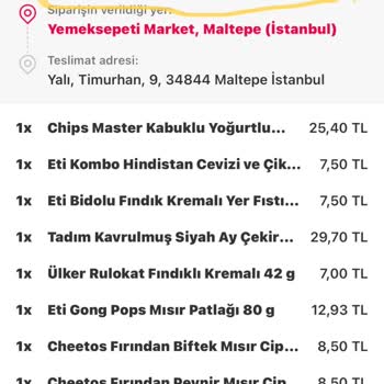 Lakayıt Yemek Sepeti
