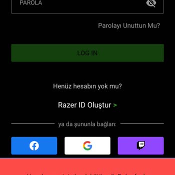 Razer Gold Hesabım Geçici Olarak Kapatıldı