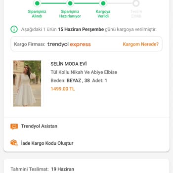 Trendyol Express Tarafından Kaybolan Kargo