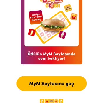 McDonald's Mc Ödülü Kullanamıyorum