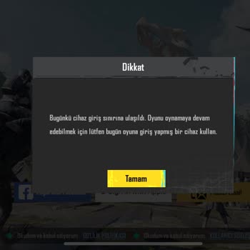 PUBG (Pubgmobile.com) Hesaba Giriş Yapamıyorum