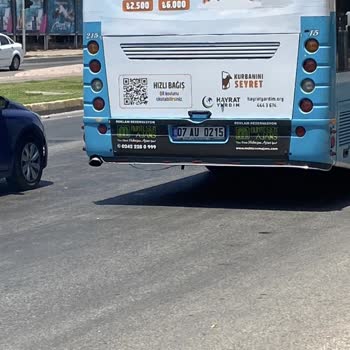 Antalya Büyükşehir Belediyesi Antalya Belediye Otobüs Şoförü