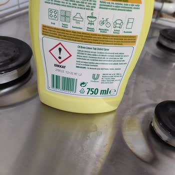 Cif Yağ Çözücü Kullandım Ocağım Lekeler İçin De Kaldı