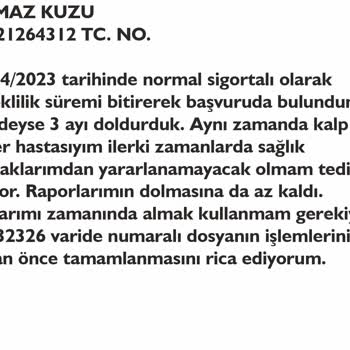 SGK Sigortamı Doldurarak Emeklilik İşlemleri İçin Başvurdum. 3 Ay Oldu