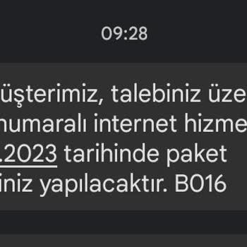 Vodafone Net Onaysız Taahhüt Yenileme