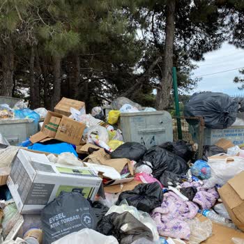 Çanakkale İl Özel İdaresi Toplanmayan Çöplerin Oluşturduğu Kirlilik