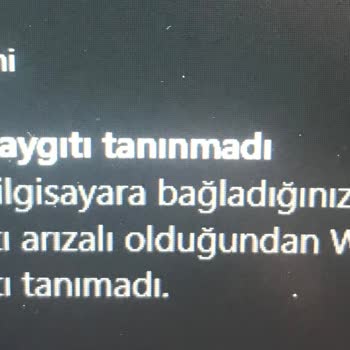 Rampage Drop Plus USB Aygıtı Tanınmadı