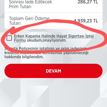 Ziraat Mobil Kredimi Kapatırken Sorun Yaşıyorum