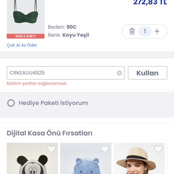 LCW Markasının Kuponlarını Kullanamıyorum