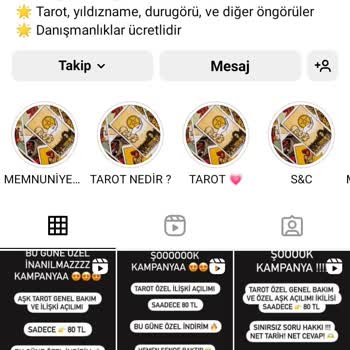Tarot_ilişki_uzmanı (Instagram) Yanıltmacası