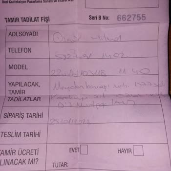 Derimod Deri Çantanın Birkaç Kullanımda Deforme Olması