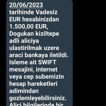 Enpara 1500 Euro Döviz Transferi Buhar Oldu