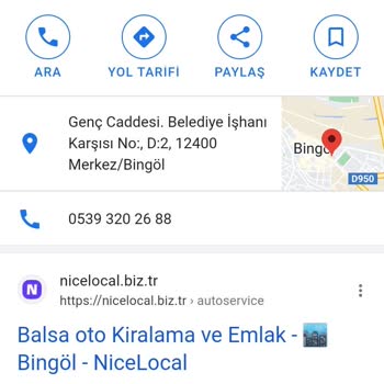 Balsa Oto Kiralama ve Emlak Haksız Ücret Talep Etti