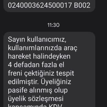 Moov Araç Önüme Atlayarak El Freni Yapmama Sebep Oldu
