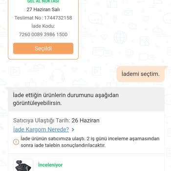 Trendyol! İade Ettiğim Kargom Nerede? Neden Yalan Söyledin!