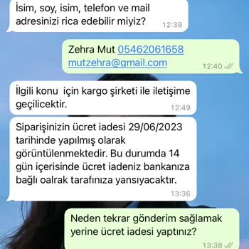 Stradivarius Ürün Yollamak Yerine Parayı Yolladı