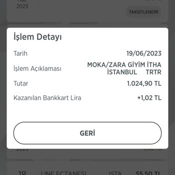 Moka Adı Altında Kartımdan Alışveriş Yapılmış