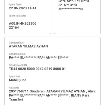 Papara Gönderdiğim Parayı Yatırmayıp Cevap Vermiyorlar