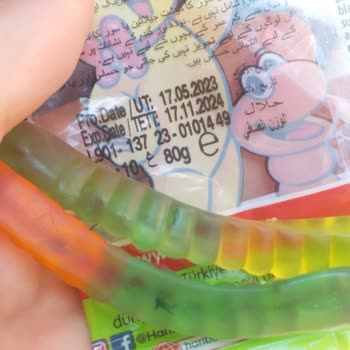 Haribo Markalı Jelibonda Yabancı Cisim