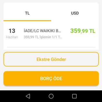 LCW İade Ettiğim Ürünün Taksitlerini Ödüyorum