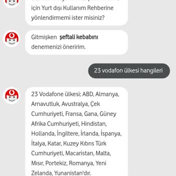 Vodafone Yurt Dışı Arama Ücreti İptali