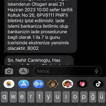 Obilet İademi Yapmıyor Müşteri Hizmetine Ulaşamıyorum