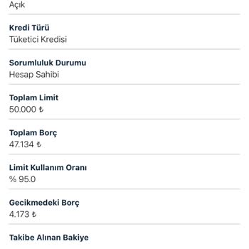 Findeks Kredi Notu Güncellemesi
