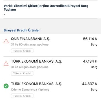 Findeks Kredi Notu Güncellemesi