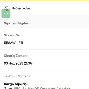Alpina Beyaz Eşya Ankastre Set İptali