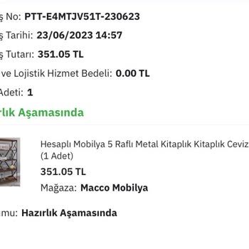Epttavm Ürün Günlerdir Kargolanmadı