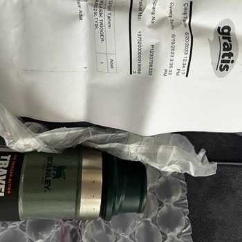 Gratis Stanley Marka Termosu Paslı Şekilde Gönderdi Ve İade Almıyor