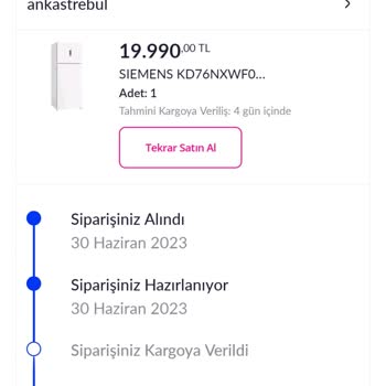 Pazarama Gönderilmeyen Ürün Sıkıntısı