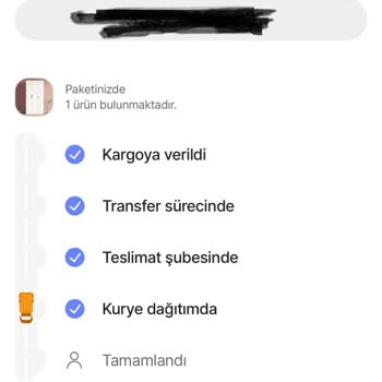 Hepsiburada Tarafından Kargodaki Ürün Geri Çekildi