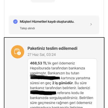 Hepsiburada Tarafından Kargodaki Ürün Geri Çekildi