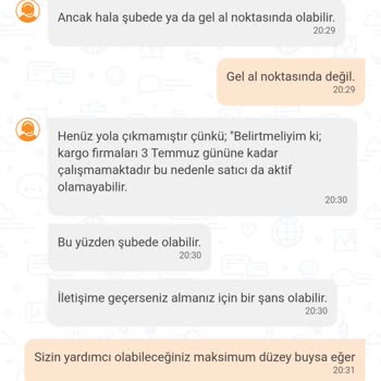 Trendyol Siparişim, Gel-al Ulaştırılmadan İade Süreci Başlatıldı!