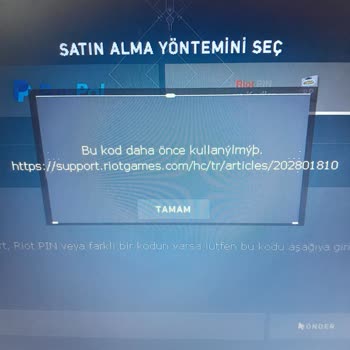 Oyun Alışveriş (oyunalisveris.com) Kullanılmış Vp Kodu