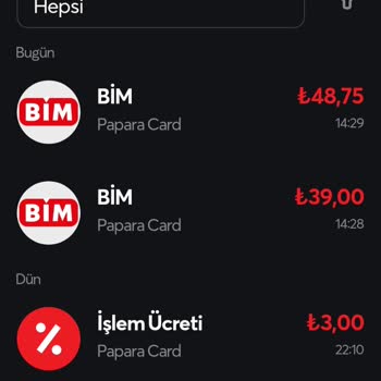 Papara Kartımdan İki Kere Para Çekildi