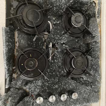 Luxell Ankastre Ocak Patladı