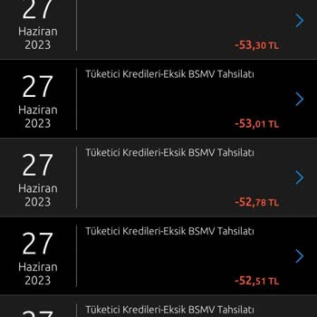 Yapı Kredi Bankası Tüketici Kredileri Eksik BSMV Tahsilatı